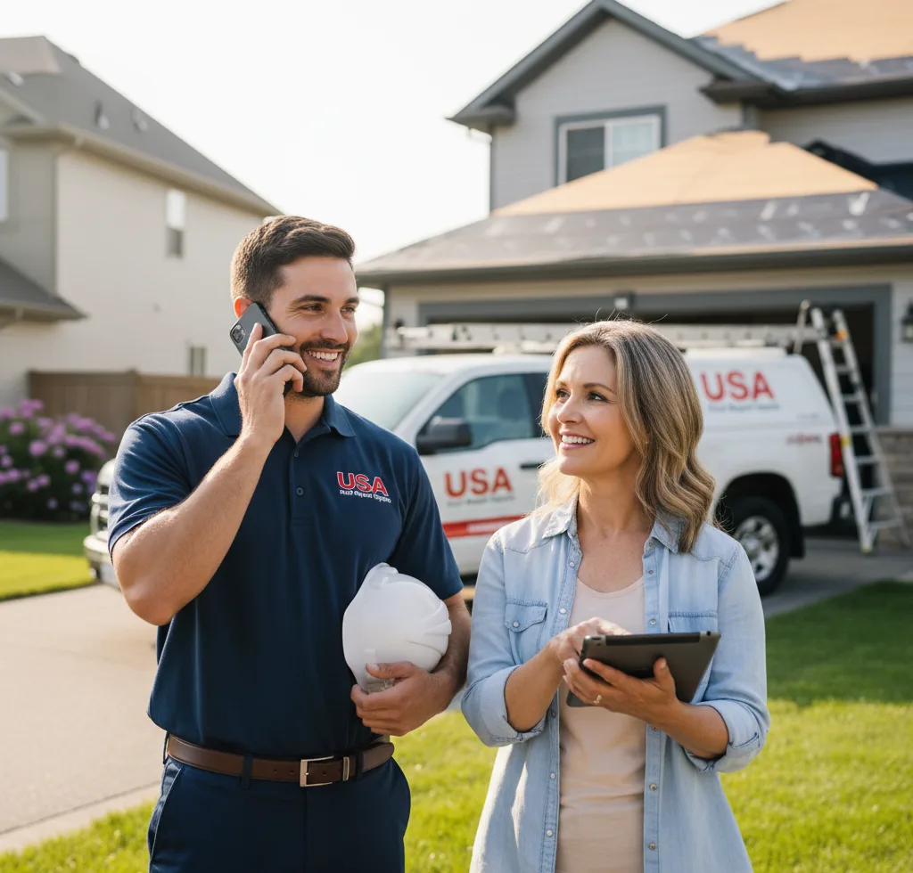 USA Roof Repair Experts customer support in South Bend